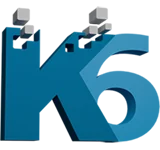 K6 Logo 3D