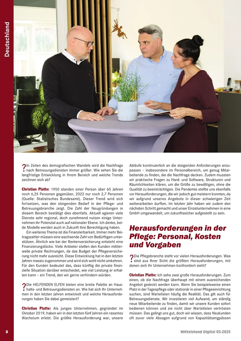 BDS/BVMU Magazin Seite 8