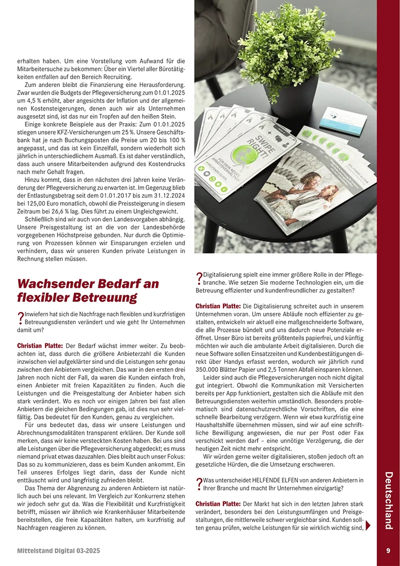 BDS/BVMU Magazin Seite 9