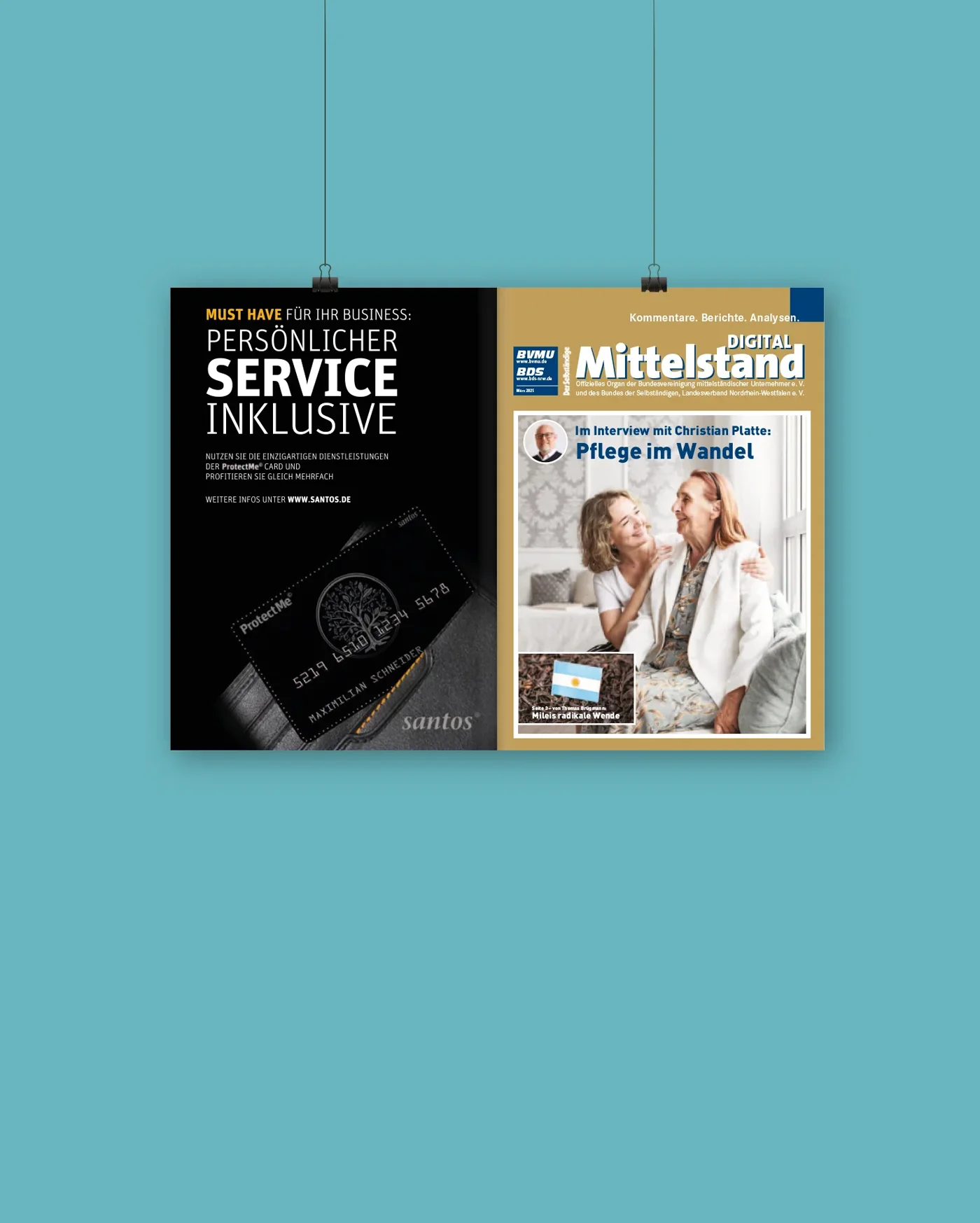 Editorial Design für Verbandsmagazin – Layout, Typografie und Druckabstimmung (Dortmund)