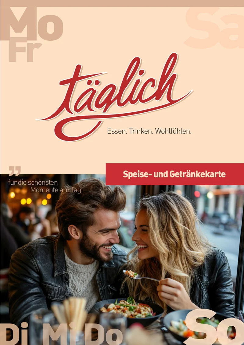 Speisekarte Titel