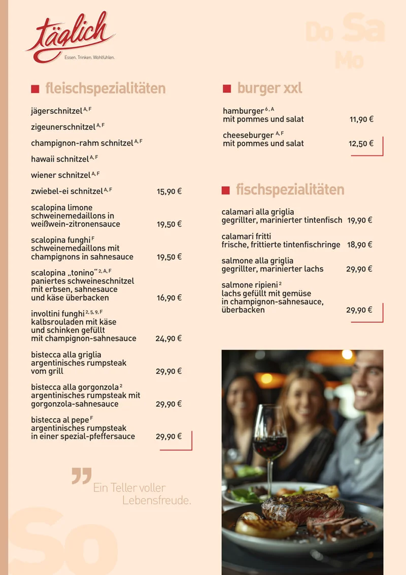 Speisekarte Seite 10