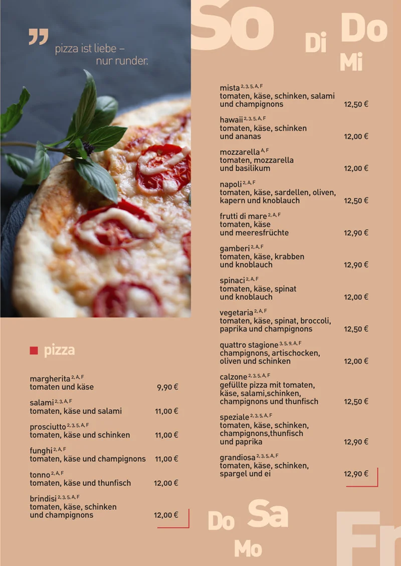 Speisekarte Seite 11