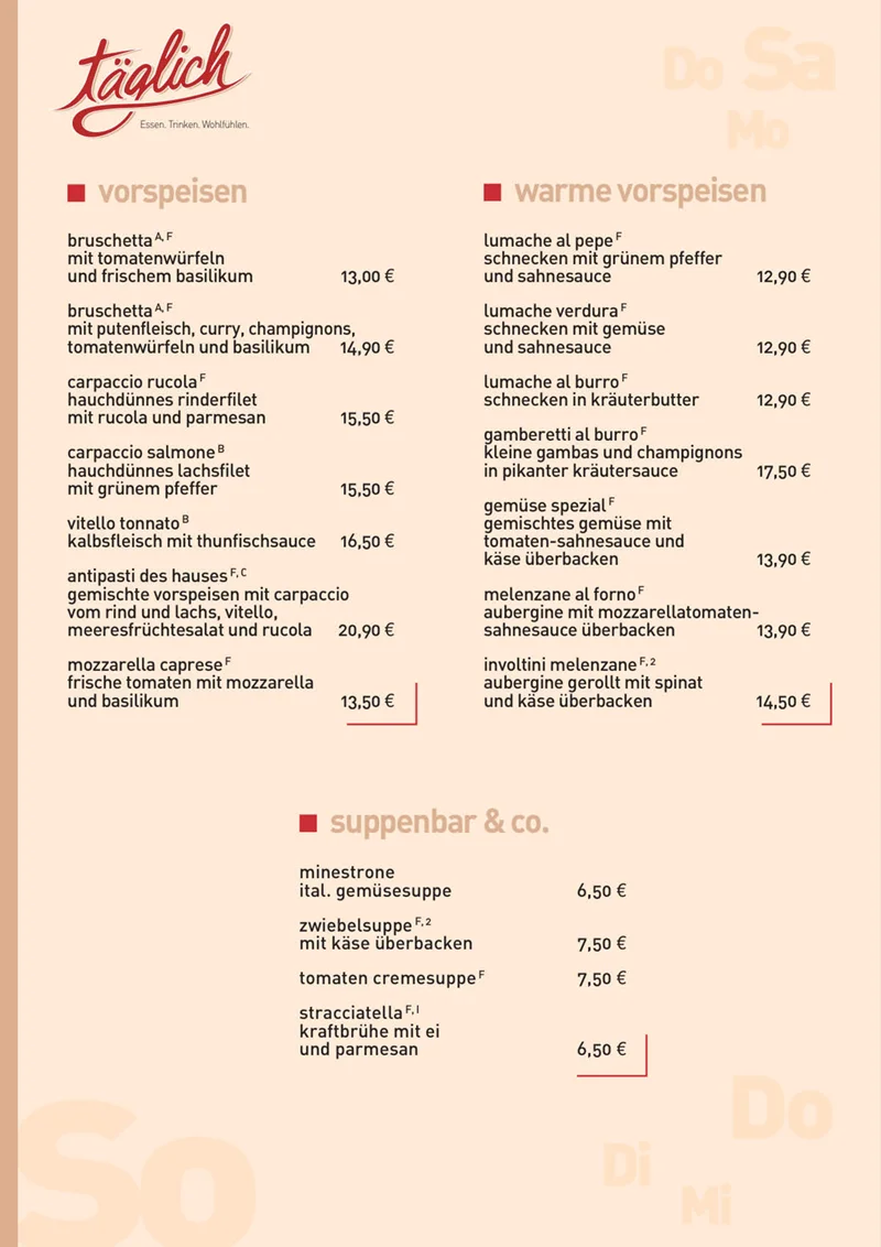 Speisekarte Seite 6